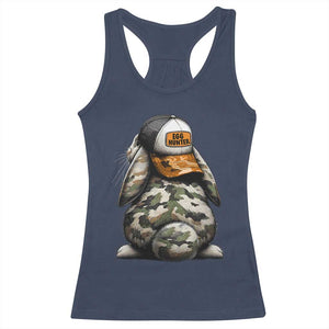 Camo Easter Bunny Racerback Tank Top Egg Hunter Kids TS10 Navy Print Your Wear