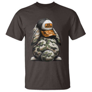 Camo Easter Bunny T Shirt Egg Hunter Kids TS10 Dark Chocolate Print Your Wear