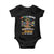 Afro Autism Mom Baby Onesie African American Autistic Black Mama Religious Cross TS10 Black Print Your Wear