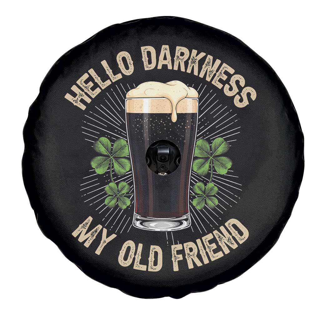 Irish Shamrock Beer Day Spare Tire Cover Hello Darkness My Old Friend TS10 Print Your Wear