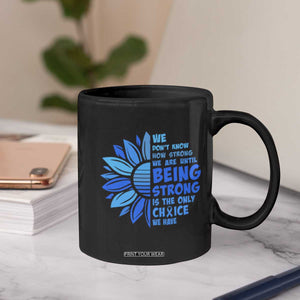 ALS Awareness Coffee Mug Blue Ribbon Stronger Survivor TS10 Print Your Wear