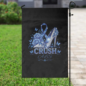 ALS Awareness Garden Flag Blue Ribbon Women Crush ALS TS10 Print Your Wear