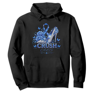 ALS Awareness Hoodie Blue Ribbon Women Crush ALS TS10 Black Print Your Wear