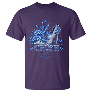 ALS Awareness T Shirt Blue Ribbon Women Crush ALS TS10 Purple Print Your Wear