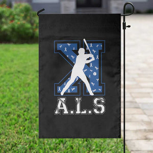 ALS Awareness Garden Flag Baseball Strike Out ALS Support TS10 Print Your Wear