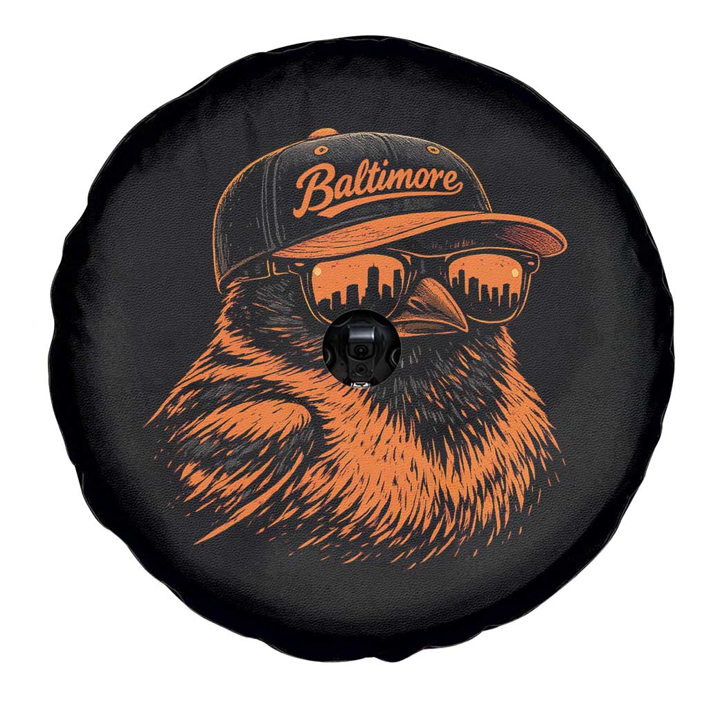 Retro Baltimore Spare Tire Cover City Pride Oriole With Sunglasses TS10 Print Your Wear