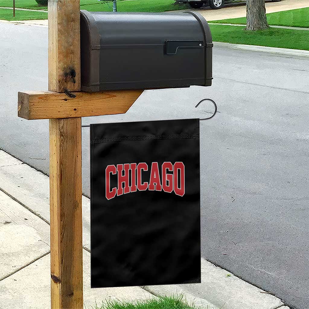 Retro Chicago Garden Flag Vintage Chicago Throwback Athletic Sports Style 80s 90s TS10 Print Your Wear