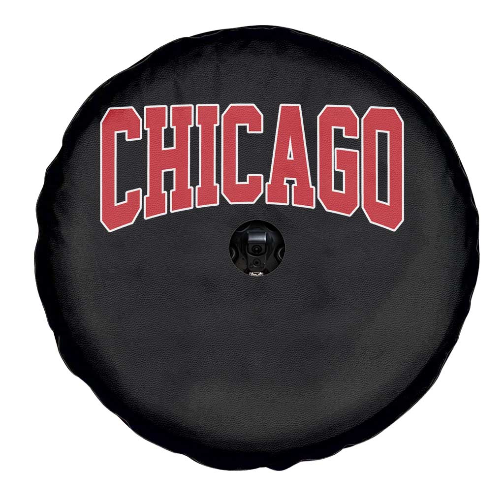 Retro Chicago Spare Tire Cover Vintage Chicago Throwback Athletic Sports Style 80s 90s TS10 Print Your Wear