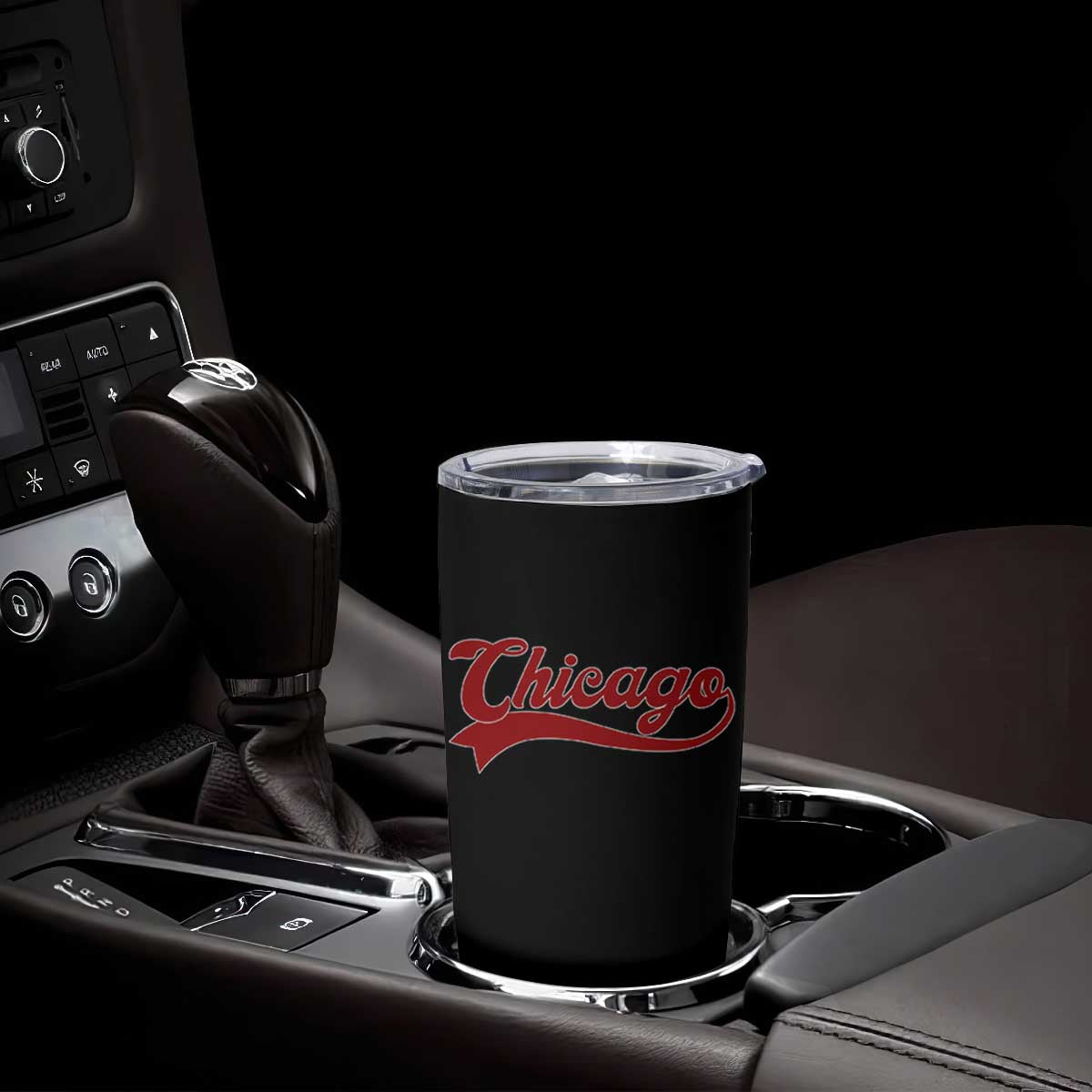 Retro Chicago Tumbler Cup Varsity Script Vintage Sports Jersey Style 80s 90s TS10 Print Your Wear