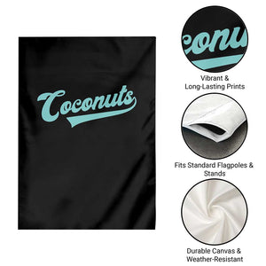 Vintage Coconut Garden Flag Retro Throwback Popular Fruit Humor Coconuts Classic TS10 Print Your Wear