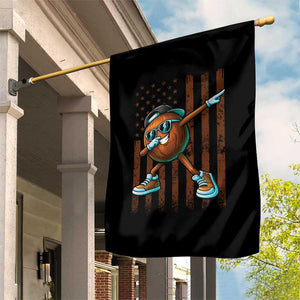 Dabbing Coconut Garden Flag Retro American Flag Fruit Lover TS10 Print Your Wear