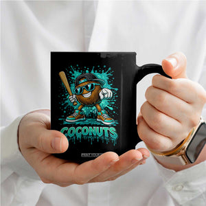 Baseball Coconut Coffee Mug Funny Graffiti Splatter Sports TS10 Print Your Wear