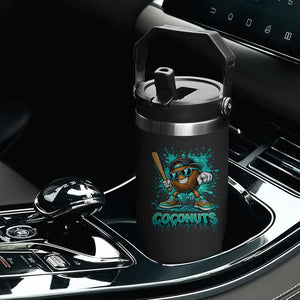 Baseball Coconut Flip Straw Tumbler Funny Graffiti Splatter Sports TS10 Print Your Wear