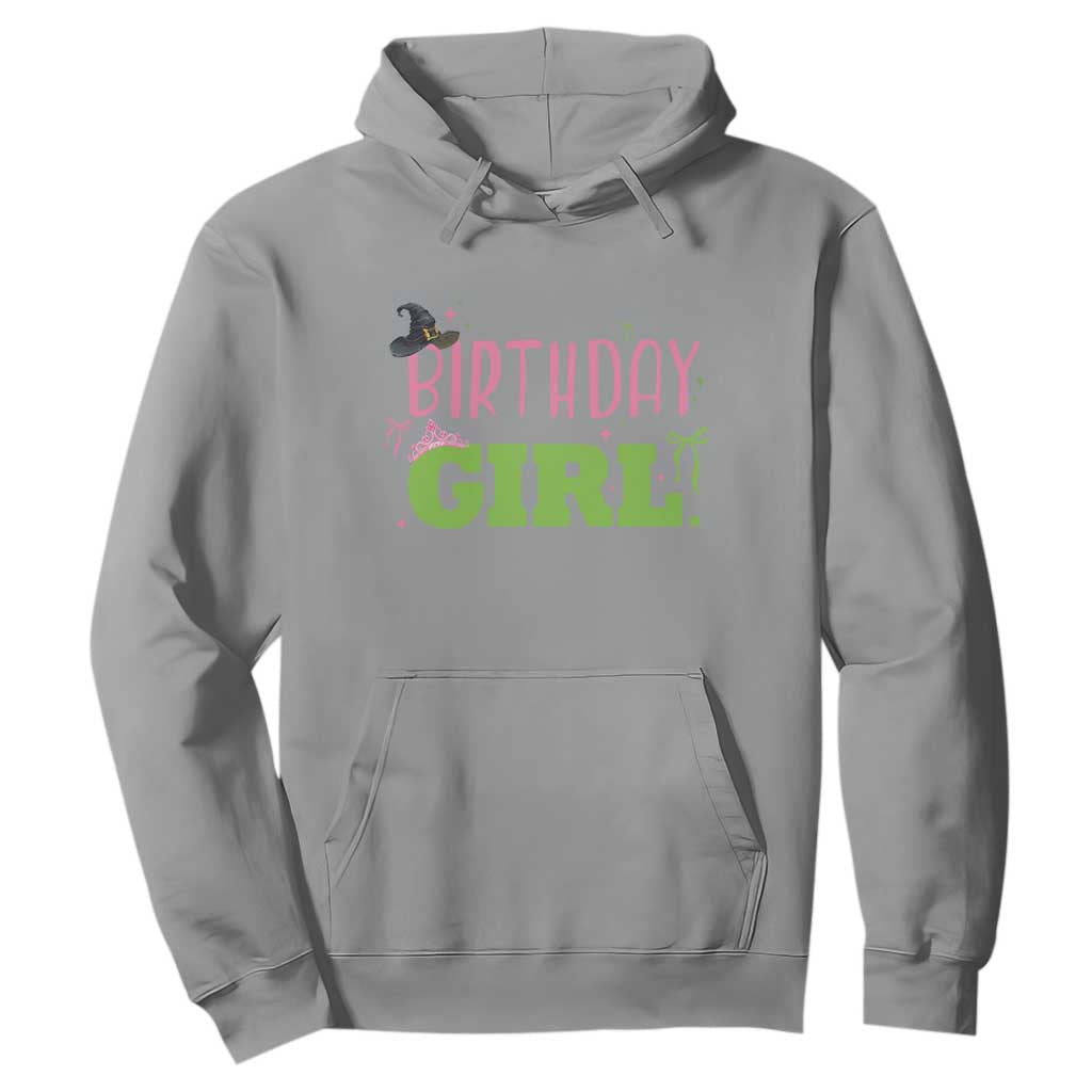 Birthday Girl Hoodie Witch Pink Green Toddler Baby 1st 2nd 3rd 4th 5th 6th 7th TS10 Sport Gray Print Your Wear