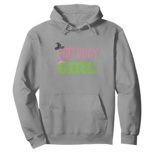Birthday Girl Hoodie Witch Pink Green Toddler Baby 1st 2nd 3rd 4th 5th 6th 7th TS10 Sport Gray Print Your Wear