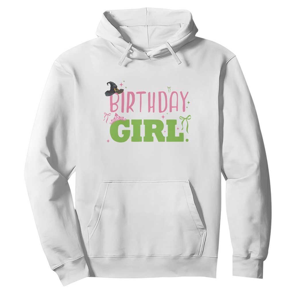 Birthday Girl Hoodie Witch Pink Green Toddler Baby 1st 2nd 3rd 4th 5th 6th 7th TS10 White Print Your Wear