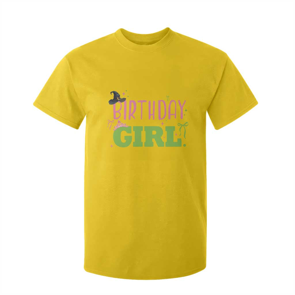 Birthday Girl T Shirt For Kid Witch Pink Green Toddler Baby 1st 2nd 3rd 4th 5th 6th 7th TS10 Daisy Print Your Wear