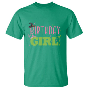 Birthday Girl T Shirt Witch Pink Green Toddler Baby 1st 2nd 3rd 4th 5th 6th 7th TS10 Irish Green Print Your Wear