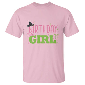 Birthday Girl T Shirt Witch Pink Green Toddler Baby 1st 2nd 3rd 4th 5th 6th 7th TS10 Light Pink Print Your Wear