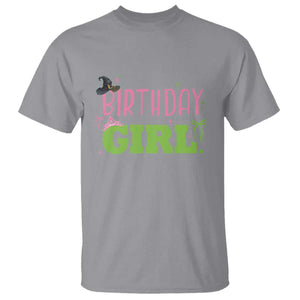 Birthday Girl T Shirt Witch Pink Green Toddler Baby 1st 2nd 3rd 4th 5th 6th 7th TS10 Sport Gray Print Your Wear