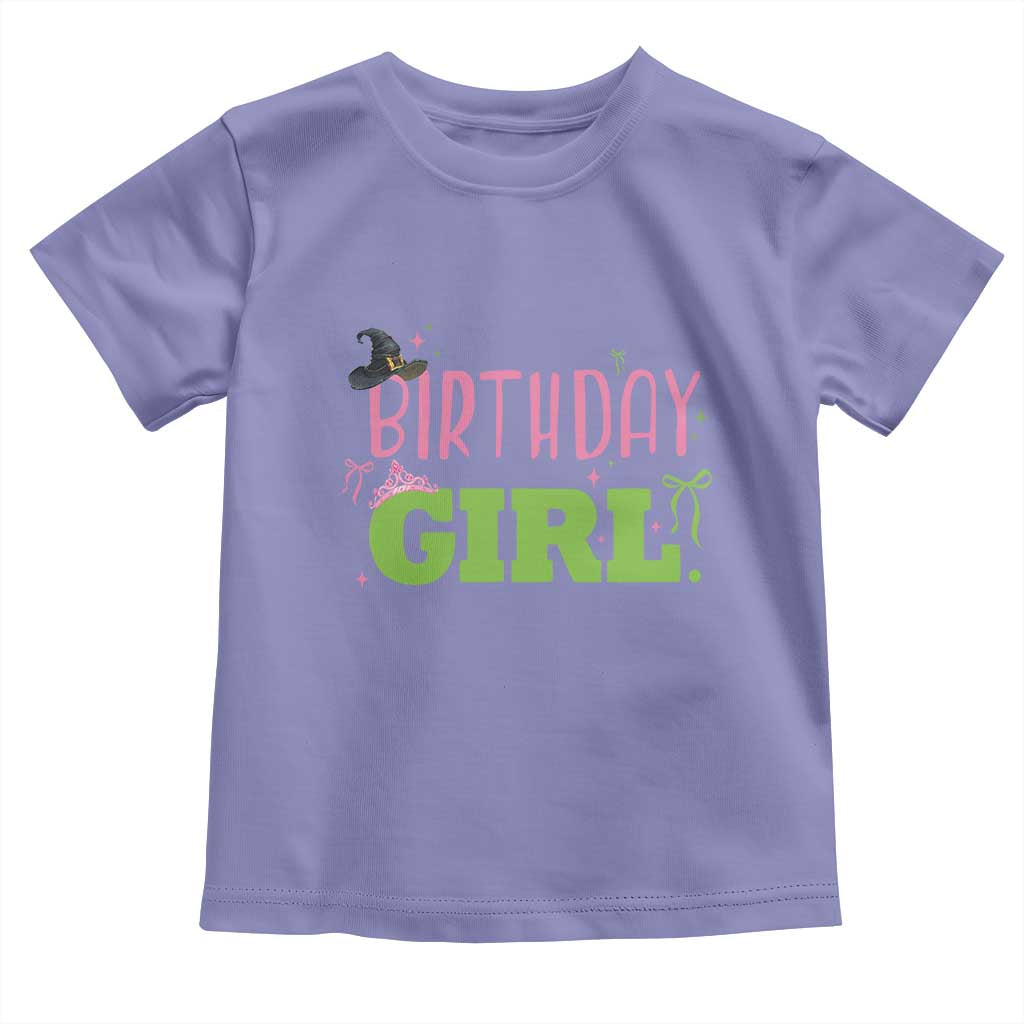 Birthday Girl Toddler T Shirt Witch Pink Green Toddler Baby 1st 2nd 3rd 4th 5th 6th 7th TS10 Violet Print Your Wear