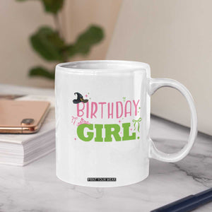 Birthday Girl Coffee Mug Witch Pink Green Toddler Baby 1st 2nd 3rd 4th 5th 6th 7th TS10 Print Your Wear