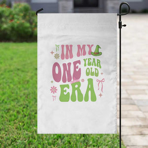 Baby Girl First Birthday Outfit Garden Flag In My One Year Old Era Witch Pink Green TS10 Print Your Wear