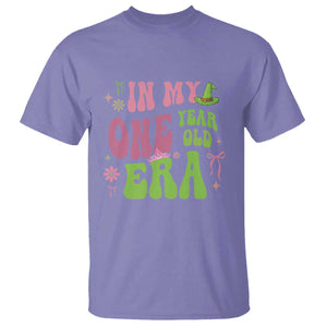 Baby Girl First Birthday Outfit T Shirt In My One Year Old Era Witch Pink Green TS10 Violet Print Your Wear