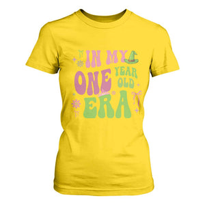 Baby Girl First Birthday Outfit T Shirt For Women In My One Year Old Era Witch Pink Green TS10 Daisy Print Your Wear