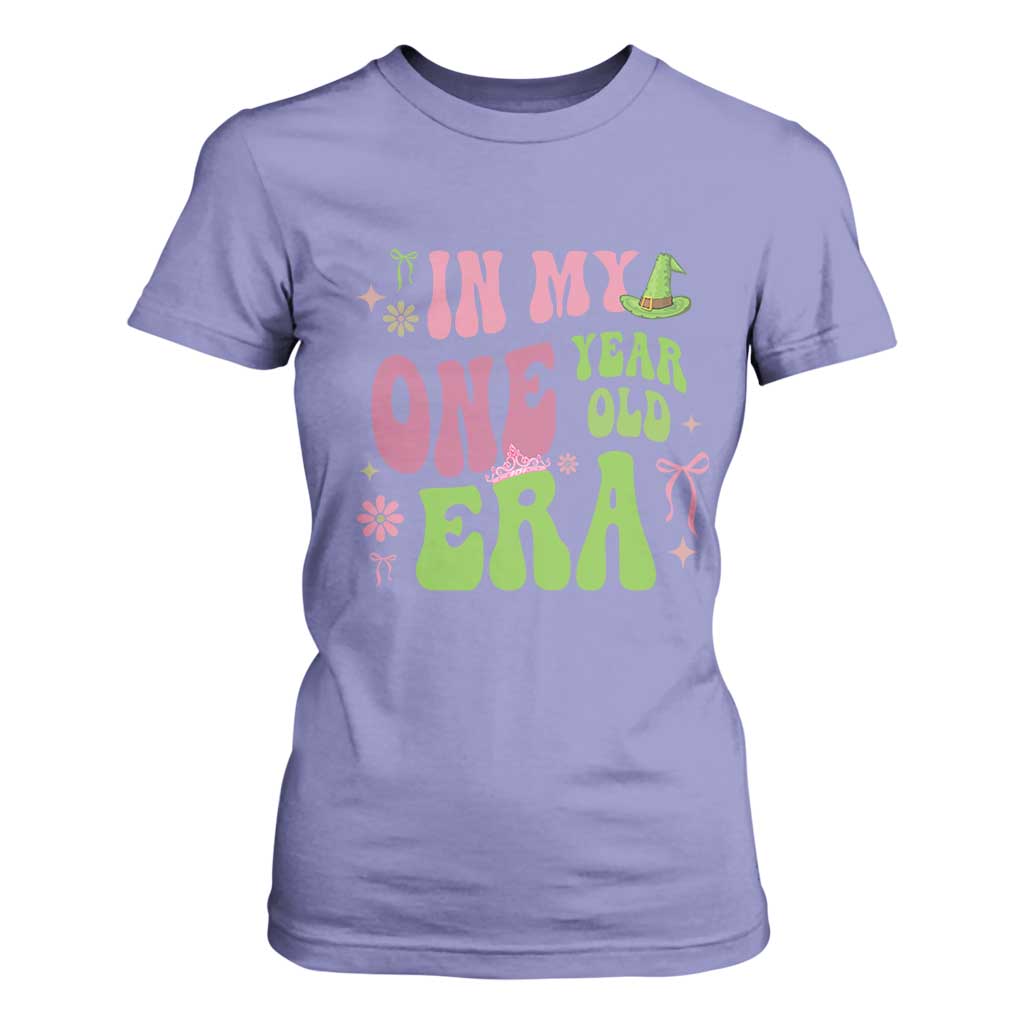 Baby Girl First Birthday Outfit T Shirt For Women In My One Year Old Era Witch Pink Green TS10 Violet Print Your Wear