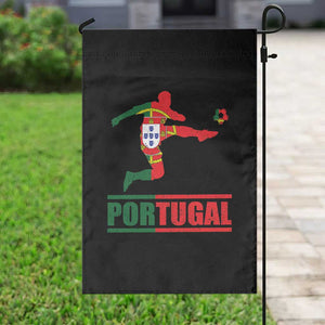 Portugal Soccer Garden Flag Portuguese Flag Futebol Football Player TS10 Print Your Wear