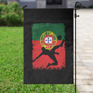 Portugal Soccer Garden Flag Portuguese Flag Futebol Football Fan TS10 Print Your Wear