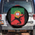 Portugal Soccer Spare Tire Cover Portuguese Flag Futebol Football Fan TS10 No hole Black Print Your Wear