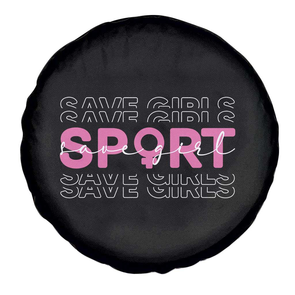 Save Girls Sports Spare Tire Cover Feminist Body Positivity Inclusive Equality TS10 Print Your Wear