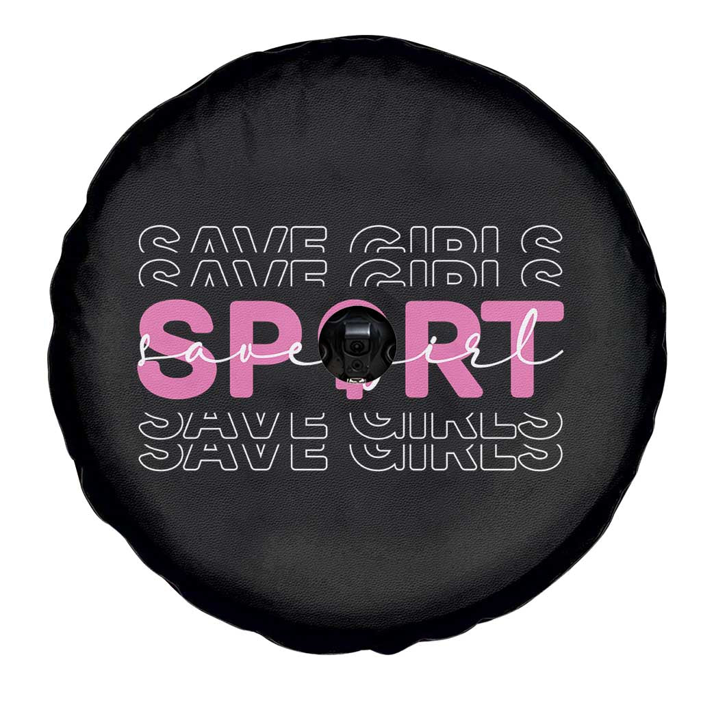 Save Girls Sports Spare Tire Cover Feminist Body Positivity Inclusive Equality TS10 Print Your Wear