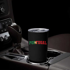 Vintage Portugal Tumbler Cup Classic Portuguese Flag Retro Varsity Futebol TS10 Print Your Wear