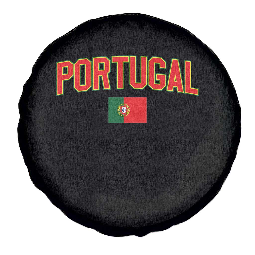 Portugal Spare Tire Cover Portuguese Flag Futebol Fan TS10 Print Your Wear