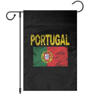 Portugal Flag Garden Flag Retro Vintage Portuguese Flags Futebol TS10 Black Print Your Wear