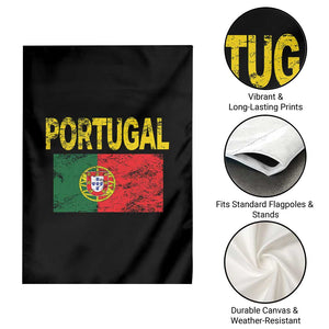 Portugal Flag Garden Flag Retro Vintage Portuguese Flags Futebol TS10 Print Your Wear