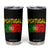 Portugal Flag Tumbler Cup Retro Vintage Portuguese Flags Futebol TS10 Black Print Your Wear