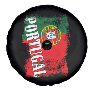 Portugal Flag Spare Tire Cover Retro Vintage Futebol Portuguese Flags TS10 Print Your Wear