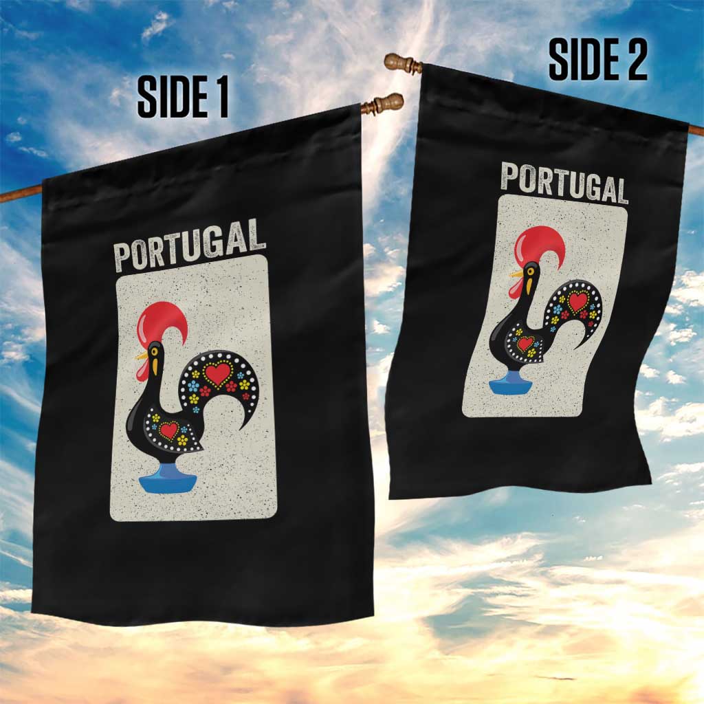 Portuguese Rooster Garden Flag Galo de Barcelos Portugal Roots Pride Heritage Gift TS10 Print Your Wear