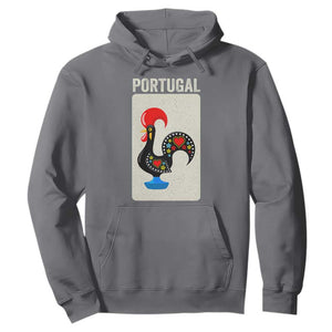 Portuguese Rooster Hoodie Galo de Barcelos Portugal Roots Pride Heritage Gift TS10 Charcoal Print Your Wear