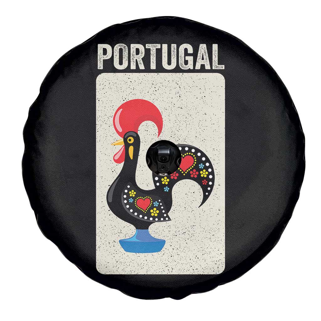 Portuguese Rooster Spare Tire Cover Galo de Barcelos Portugal Roots Pride Heritage Gift TS10 Print Your Wear