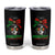 Portuguese Girl Tumbler Cup Messy Bun Portugal Flag Roots Heritage Pride Gift TS10 Black Print Your Wear
