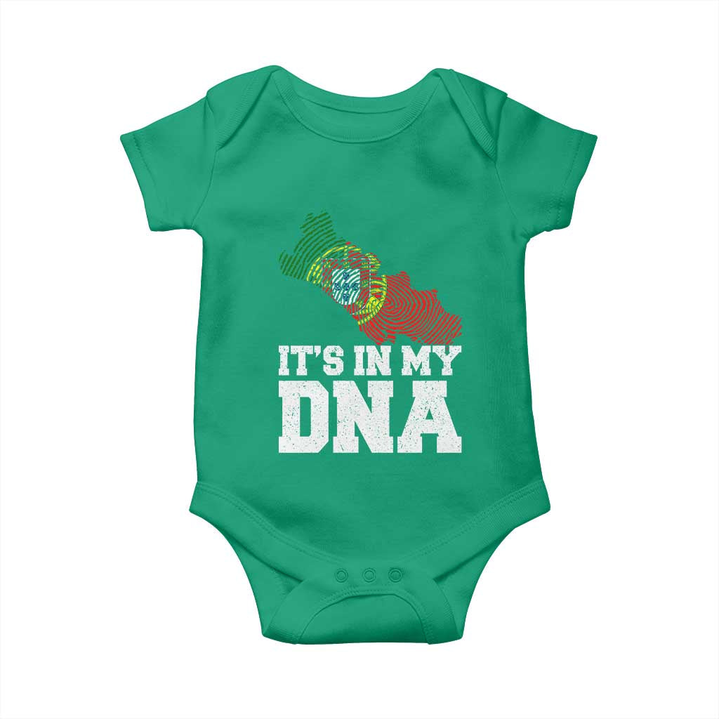 Its in My DNA Portugal Baby Onesie Portuguese Flag Portugal Boy Girl Gift TS10 Irish Green Print Your Wear