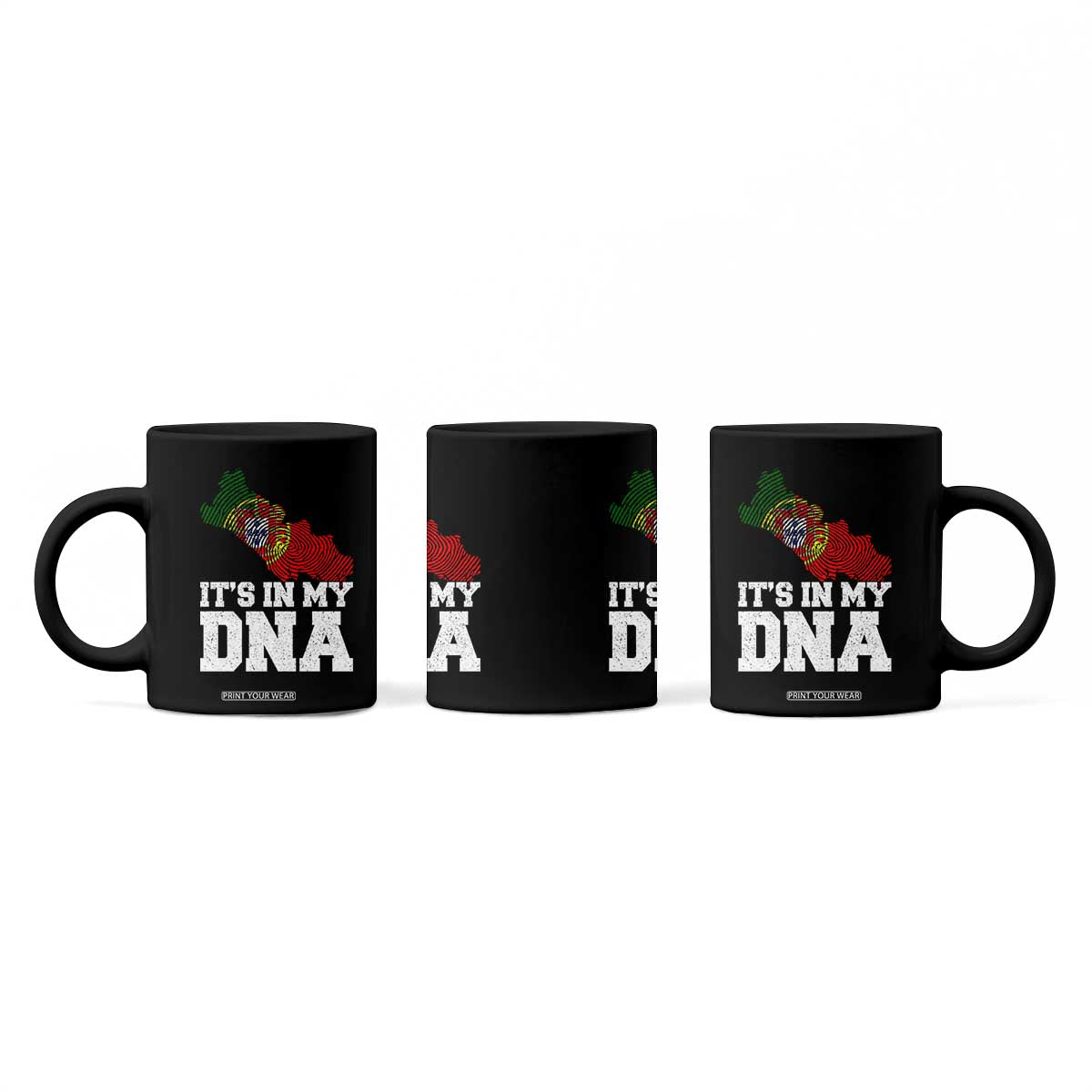 Its in My DNA Portugal Coffee Mug Portuguese Flag Portugal Boy Girl Gift TS10 Print Your Wear
