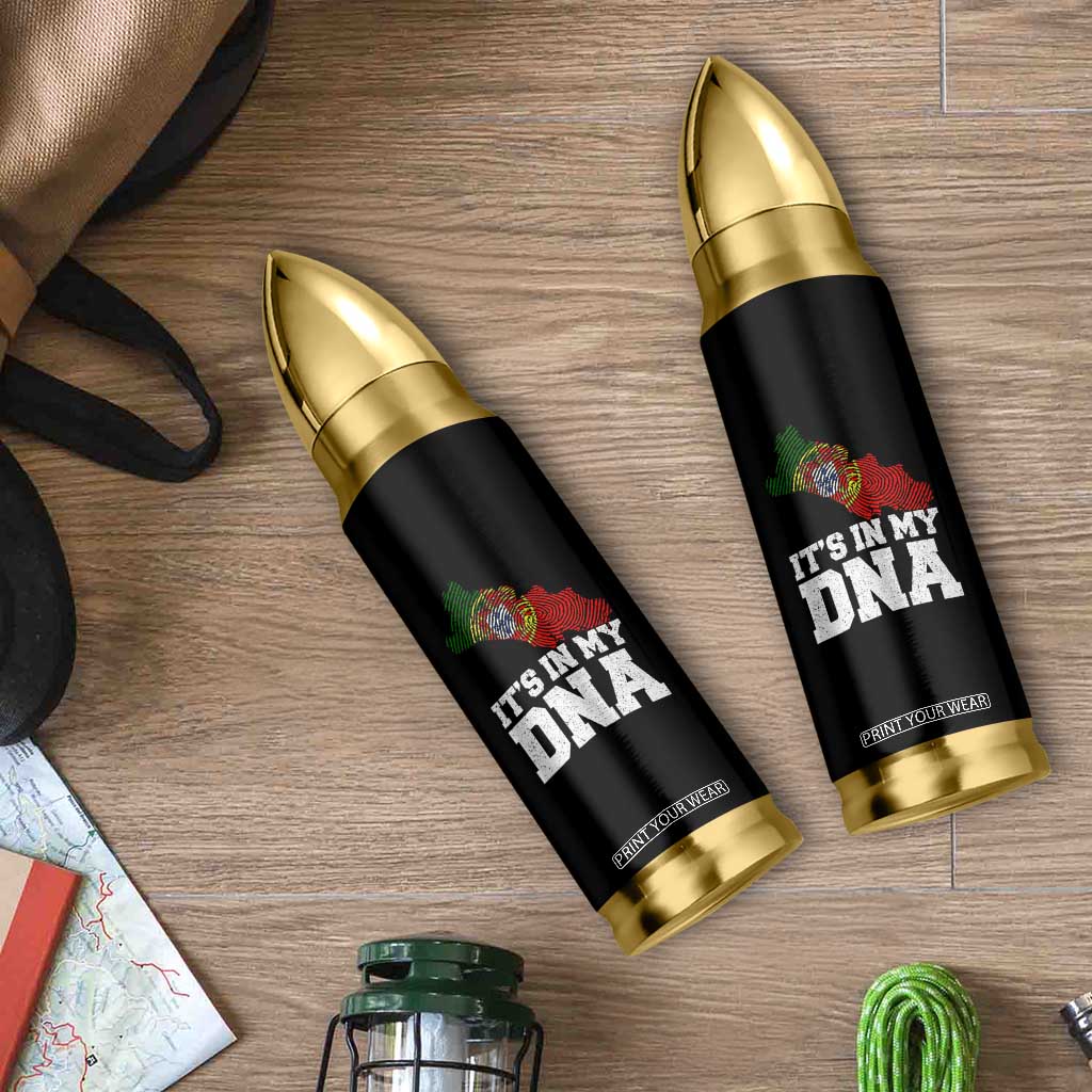 Its in My DNA Portugal Bullet Tumbler Portuguese Flag Portugal Boy Girl Gift TS10 Print Your Wear