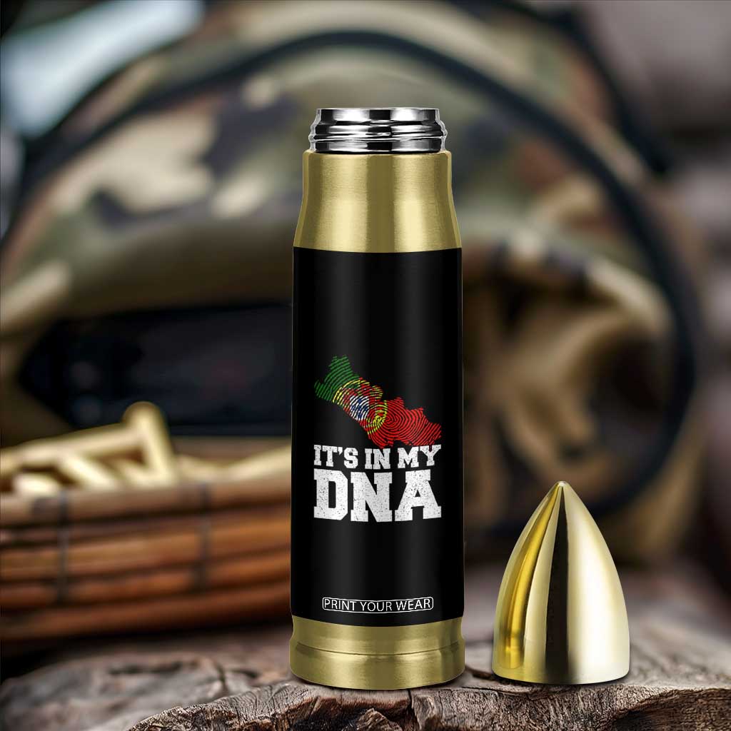 Its in My DNA Portugal Bullet Tumbler Portuguese Flag Portugal Boy Girl Gift TS10 Print Your Wear
