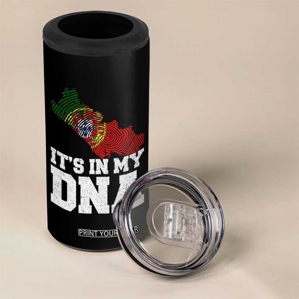 Its in My DNA Portugal 4 in 1 Can Cooler Tumbler Portuguese Flag Portugal Boy Girl Gift TS10 Print Your Wear